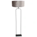Lampadaire STANG à 1 flamme E27 IP20, noir gradable