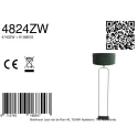Steinhauer floor lamp STANG E27 IP20, dimmable
