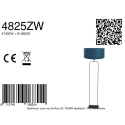 Steinhauer Lampadaire STANG E27 IP20, gradable