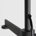 Steinhauer floor lamp STANG E27 + GU10 IP20, dimmable