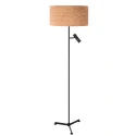 Steinhauer Lampadaire STANG E27 + GU10 IP20, gradable