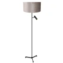 Steinhauer Lampadaire STANG E27 + GU10 IP20, gradable