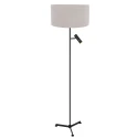 Steinhauer Lampadaire STANG E27 + GU10 IP20, gradable