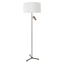 Steinhauer floor lamp STANG E27 + GU10 IP20, dimmable