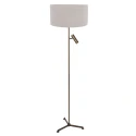 Steinhauer Lampadaire STANG E27 + GU10 IP20, gradable