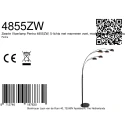Mexlite Lampadaire PENTRA E14 IP20, gradable