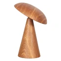 anne light & home Lampe de table MUSH à 1 flamme IP20, marron gradable