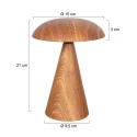 anne light & home Lampe de table MUSH IP20, gradable