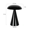 anne light & home Lampe de table MUSH IP20, gradable