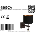 Steinhauer wall luminaire STANG E27 IP20, dimmable