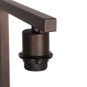 Steinhauer Lampadaire STANG E27 IP20, gradable