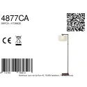 Steinhauer floor lamp STANG E27 IP20, dimmable