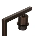 Steinhauer Lampe de table STANG E27 IP20, gradable