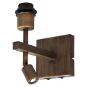 Steinhauer Luminaire mural STANG E27 IP20, gradable