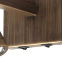 Steinhauer Luminaire mural STANG E27 IP20, gradable