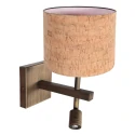 Steinhauer Luminaire mural STANG E27 IP20, gradable