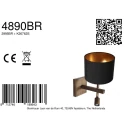 Steinhauer wall luminaire STANG E27 IP20, dimmable