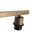 Steinhauer Lampadaire STANG E27 IP20, gradable