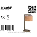 Steinhauer Lampe de table STANG E27 IP20, gradable