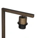 Steinhauer Lampe de table STANG E27 IP20, gradable