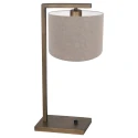 Steinhauer Lampe de table STANG E27 IP20, gradable