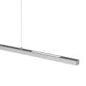 Steinhauer ceiling luminaire BANDE 3 flames IP20, steel dimmable