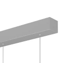 Steinhauer ceiling luminaire BANDE 3 flames IP20, steel dimmable