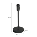 Mexlite Lampe de table NOOR E27 IP20, gradable