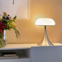 Steinhauer Steinhauer Table lamp ANCILLA, 1 flame, glass, steel