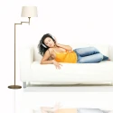 Mexlite Mexlite Floor lamp BELLA, 1 flame, bronze
