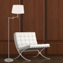 Mexlite Mexlite Floor lamp BELLA, 1 flame, steel