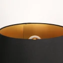 Mexlite floor lamp BELLA 1 flame E27 IP20, black dimmable