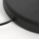 Mexlite floor lamp BELLA 1 flame E27 IP20, black dimmable