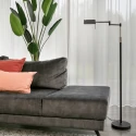 Mexlite Mexlite Floor lamp KARL, 1 flame, black