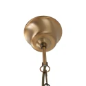 Steinhauer Luminaire à suspension PIMPERNEL 4 flammes E14 IP20, bronze, transparent gradable