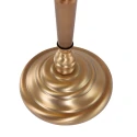 Steinhauer Lampe de table ANCILLA à 1 flamme E27 IP20, vert, bronze gradable