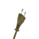 Steinhauer Lampe de table ANCILLA à 1 flamme E27 IP20, vert, bronze gradable