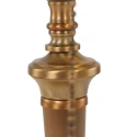 Steinhauer Lampe de table ANCILLA à 1 flamme E27 IP20, vert, bronze gradable