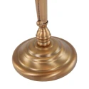 Steinhauer Lampe de table ANCILLA à 1 flamme E27 IP20, bronze, blanche gradable
