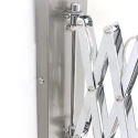 Steinhauer Steinhauer Wall luminaire SPRING, 1 flame, steel