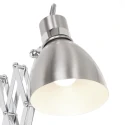Steinhauer Steinhauer Wall luminaire SPRING, 1 flame, steel
