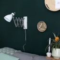 Steinhauer Steinhauer Wall luminaire SPRING, 1 flame, white