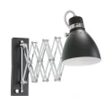 Steinhauer Wall luminaire SPRING, 1 flame, black