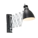 Steinhauer Steinhauer Wall luminaire SPRING, 1 flame, black