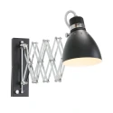 Steinhauer Steinhauer Wall luminaire SPRING, 1 flame, black