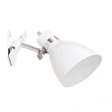 Steinhauer Spot SPRING zum Klemmen, 1 flame, metal, white