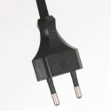 Steinhauer table lamp STANG down, with switch, with shade, with plug E27 IP20, black matt dimmable