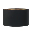 Steinhauer table lamp STANG up, 2-fold, with switch, with shade, with plug E27 IP20, black matt dimmable