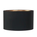 anne light & home table lamp ANIMAUX - SURICATE up, with switch, with shade, with plug E27 IP20, black matt 
