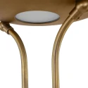 Mexlite Lampadaire BIRON à 2 flammes IP20, bronze, blanche gradable